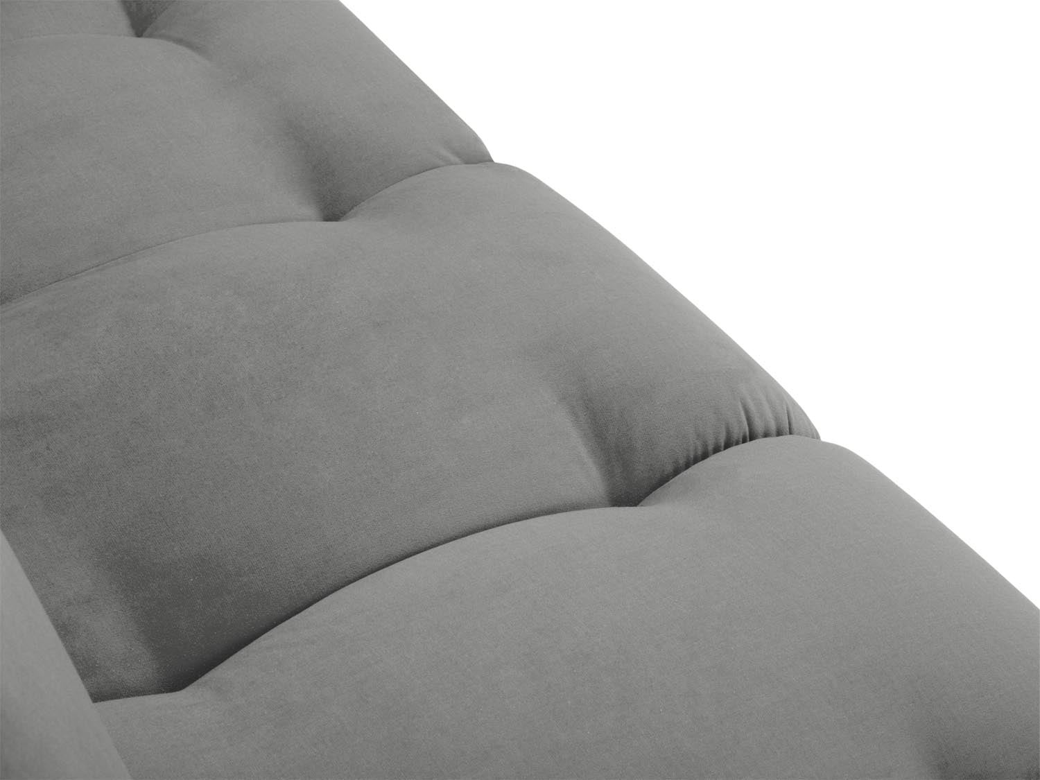 Erleben Sie luxuriösen Komfort mit der Hastings Velour Chaise Longue links 2 Sitzer von Cosmopolitan Design – perfekt für Ihr elegantes Zuhause.