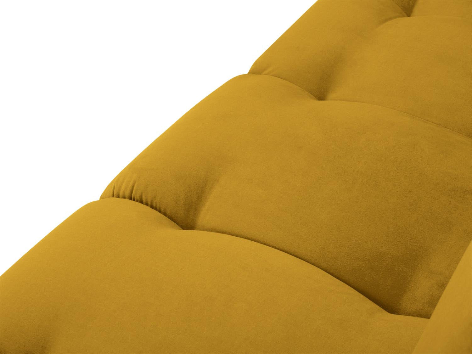 Geniessen Sie stilvollen Komfort mit der Hastings Velour Chaise Longue rechts 2 Sitzer von Cosmopolitan Design – ideal für Ihr modernes Wohnambiente.