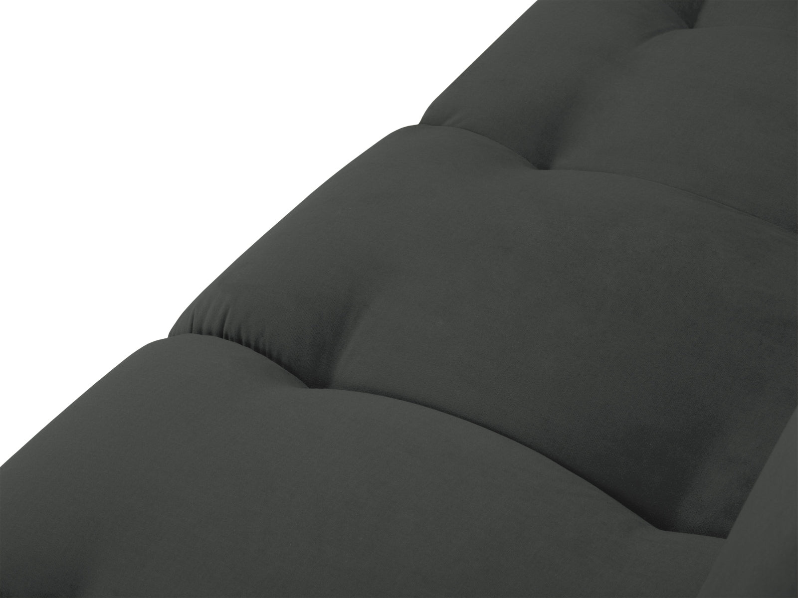 Geniessen Sie stilvollen Komfort mit der Hastings Velour Chaise Longue rechts 2 Sitzer von Cosmopolitan Design – ideal für Ihr modernes Wohnambiente.