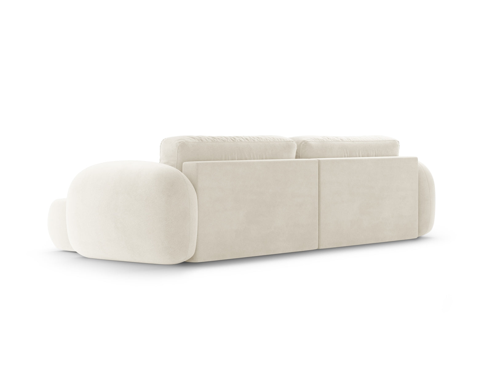 Tonale Ecksofa mit Schlaffunktion und Stauraum 4 Sitzer in Ivory präsentiert im Onlineshop von KAQTU Design AG. Ecksofa ist von Cosmopolitan Design
