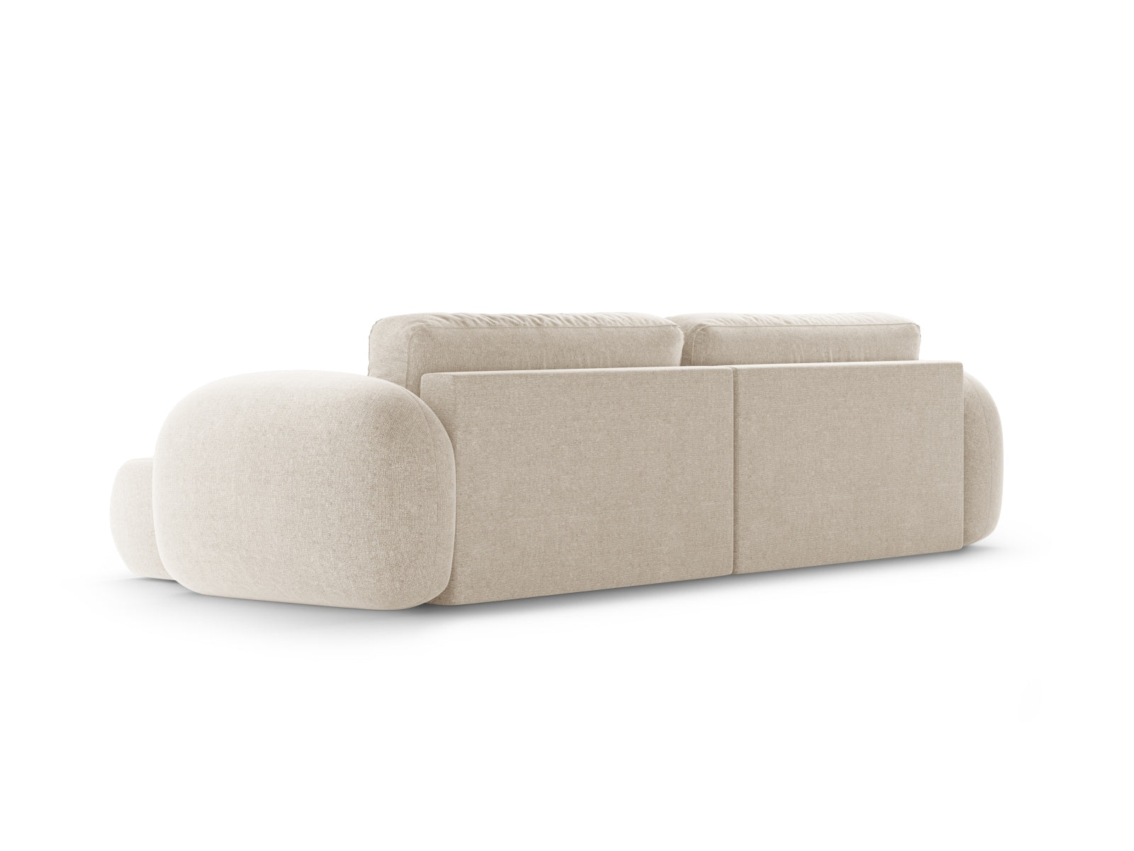 Tonale Ecksofa mit Schlaffunktion und Stauraum 4 Sitzer in Dark Beige präsentiert im Onlineshop von KAQTU Design AG. Ecksofa ist von Cosmopolitan Design