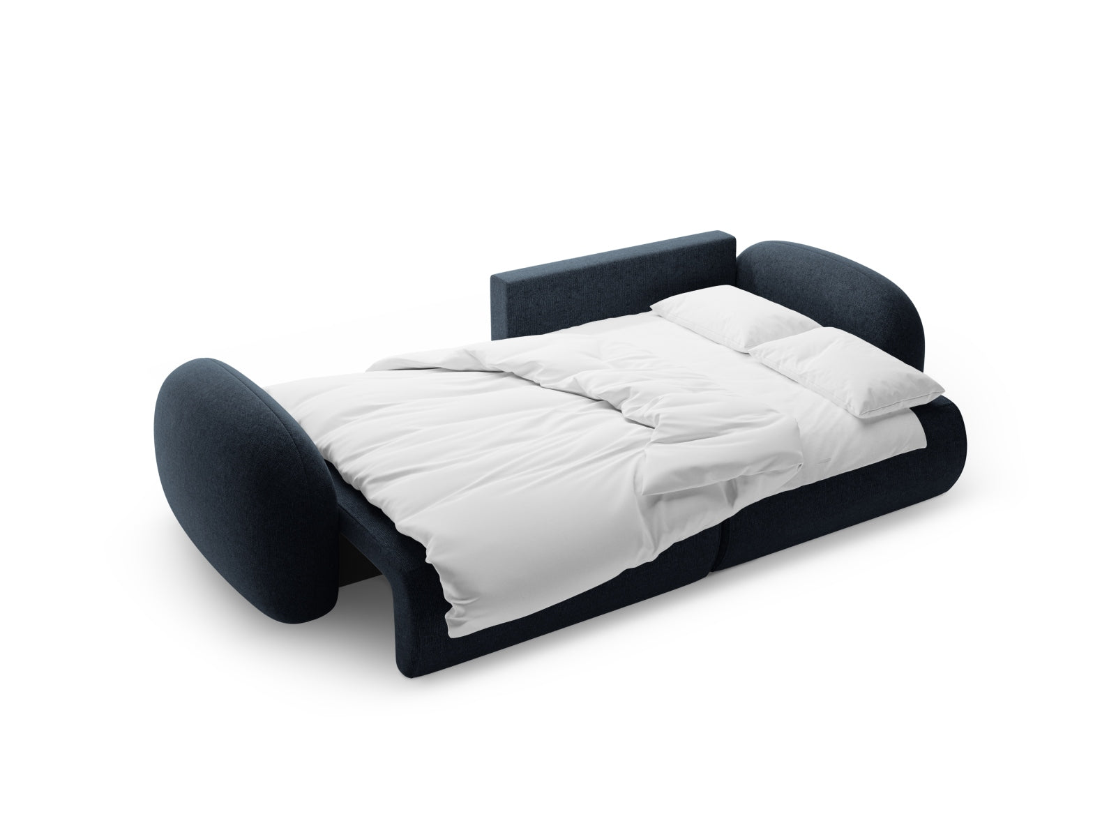 Tonale Ecksofa mit Schlaffunktion und Stauraum 4 Sitzer in Navy Blue präsentiert im Onlineshop von KAQTU Design AG. Ecksofa ist von Cosmopolitan Design