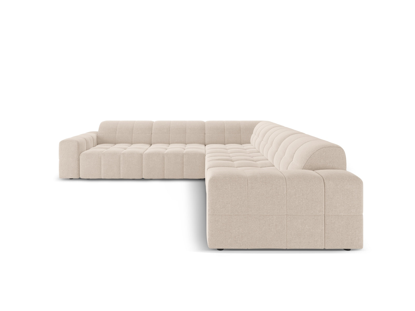 Chicago Ecksofa 4 Sitzer 287cm in Beige präsentiert im Onlineshop von KAQTU Design AG. Ecksofa ist von Cosmopolitan Design