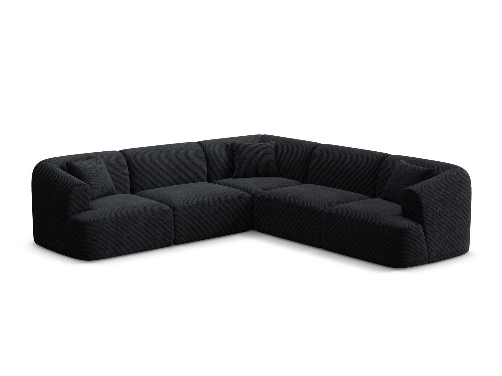 Entdecken Sie das Campi Modular Symmetrical Ecksofa 6 Sitzer von Cosmopolitan Design – stilvoll, anpassbar und perfekt für jedes Wohnambiente!
