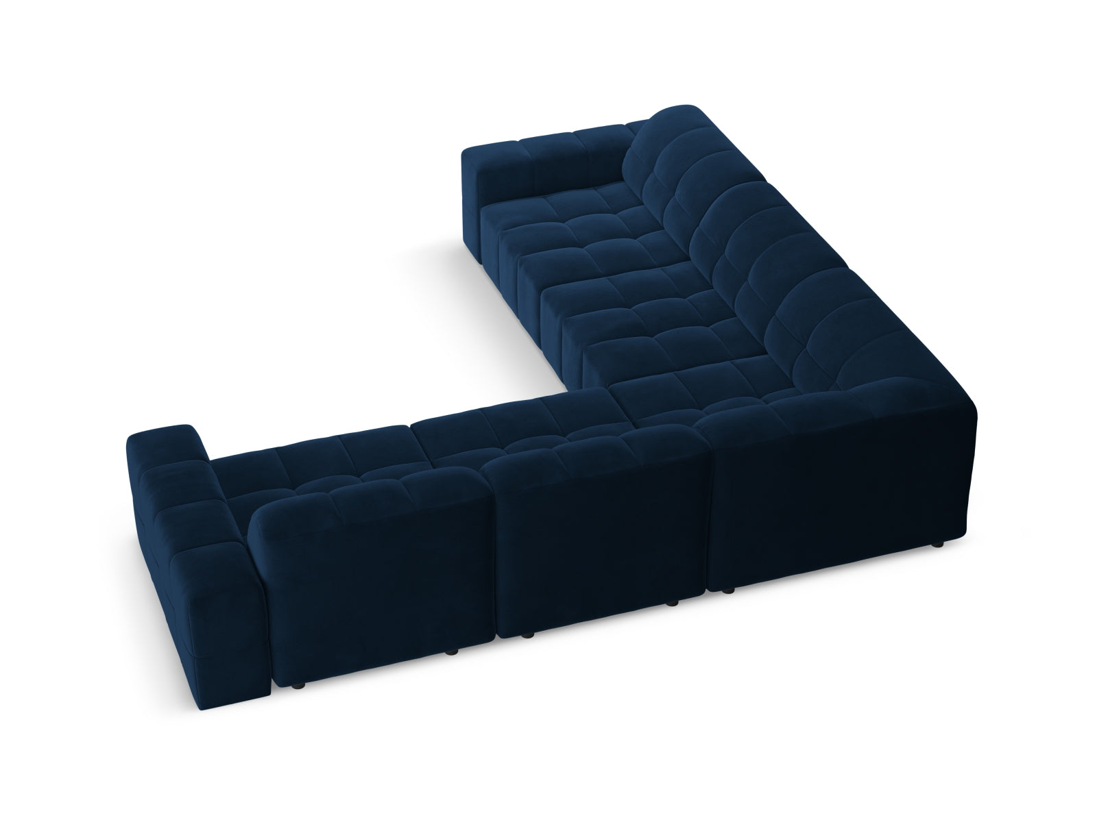 Chicago Ecksofa 4 Sitzer 287cm in Royal Blue präsentiert im Onlineshop von KAQTU Design AG. Ecksofa ist von Cosmopolitan Design