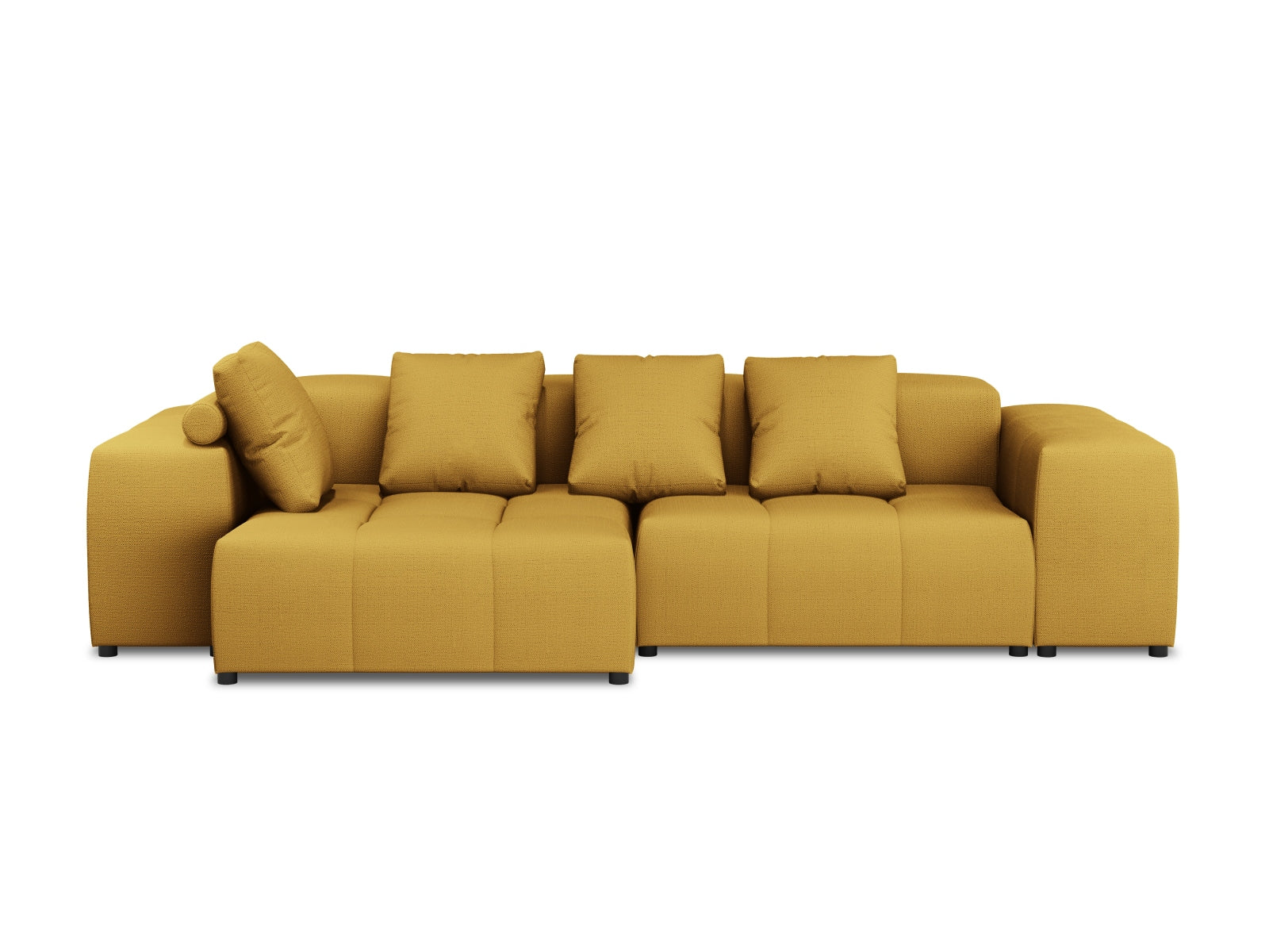 Rome Modular Reversible Ecksofa 4 Sitzer in Yellow präsentiert im Onlineshop von KAQTU Design AG. Ecksofa ist von Cosmopolitan Design