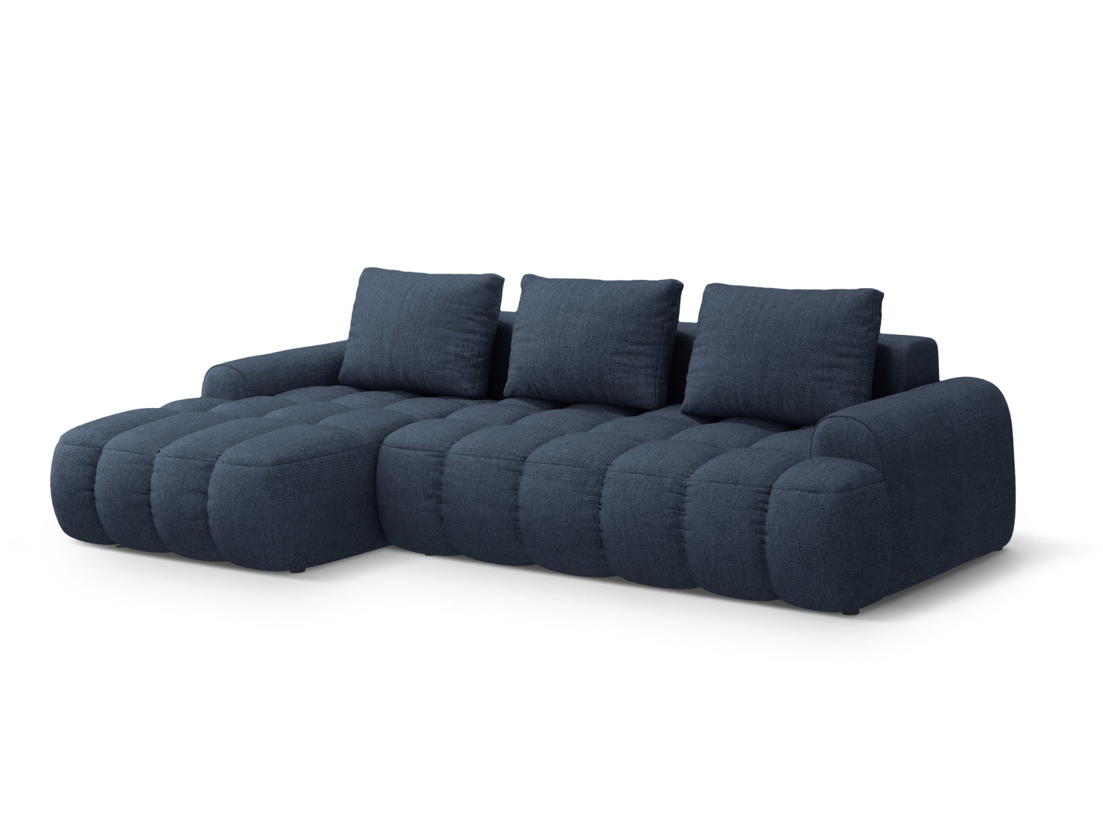 Erleben Sie das vielseitige Linz Ecksofa links mit praktischer Schlaffunktion und Stauraumbox – der perfekte Begleiter für Ihr Zuhause!