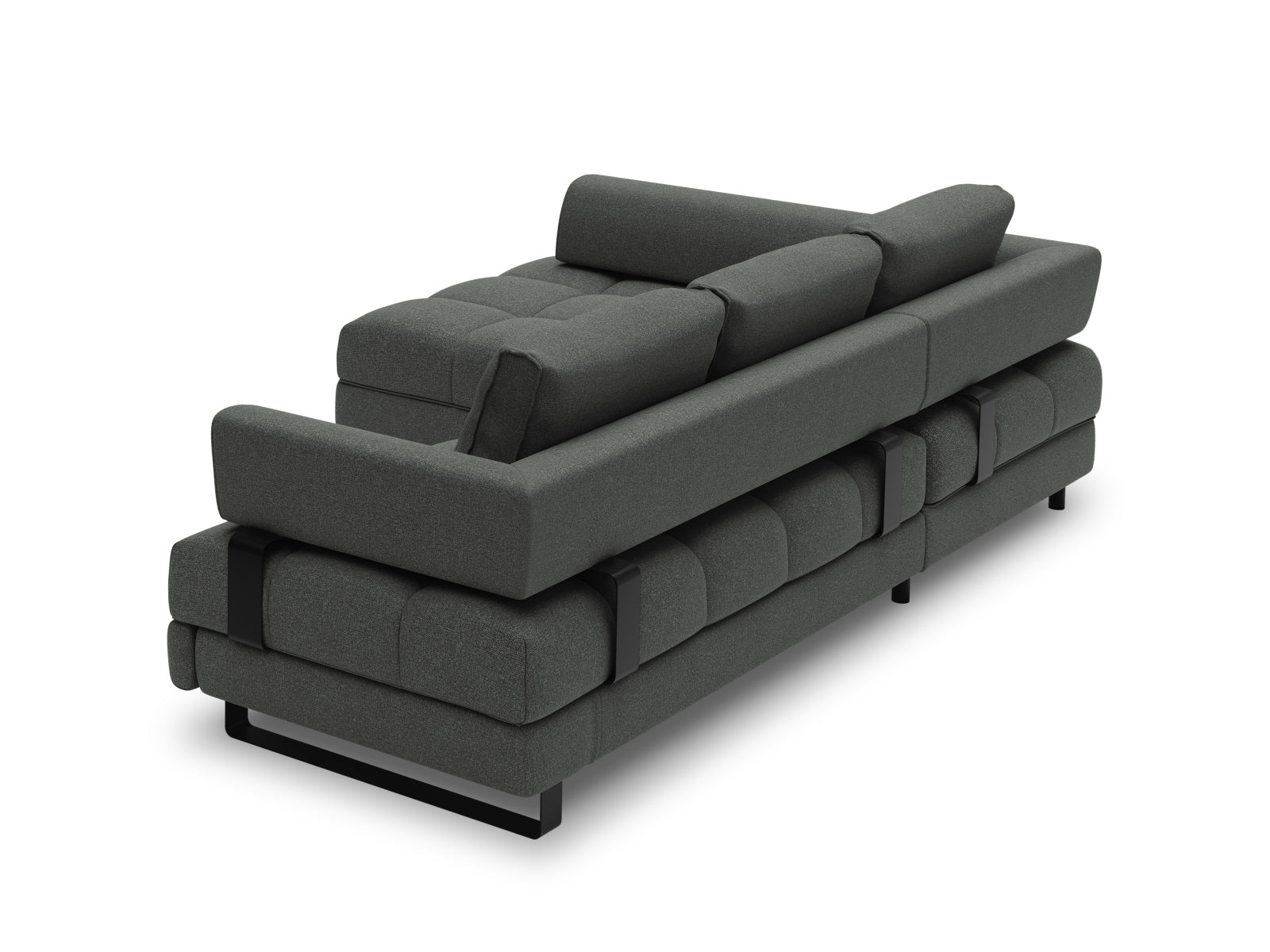Erleben Sie das Clinton Ecksofa von Cosmopolitan Design: stilvolles 5-Sitzer Sofa mit Schlaffunktion und viel Stauraum für Ihr modernes Zuhause!