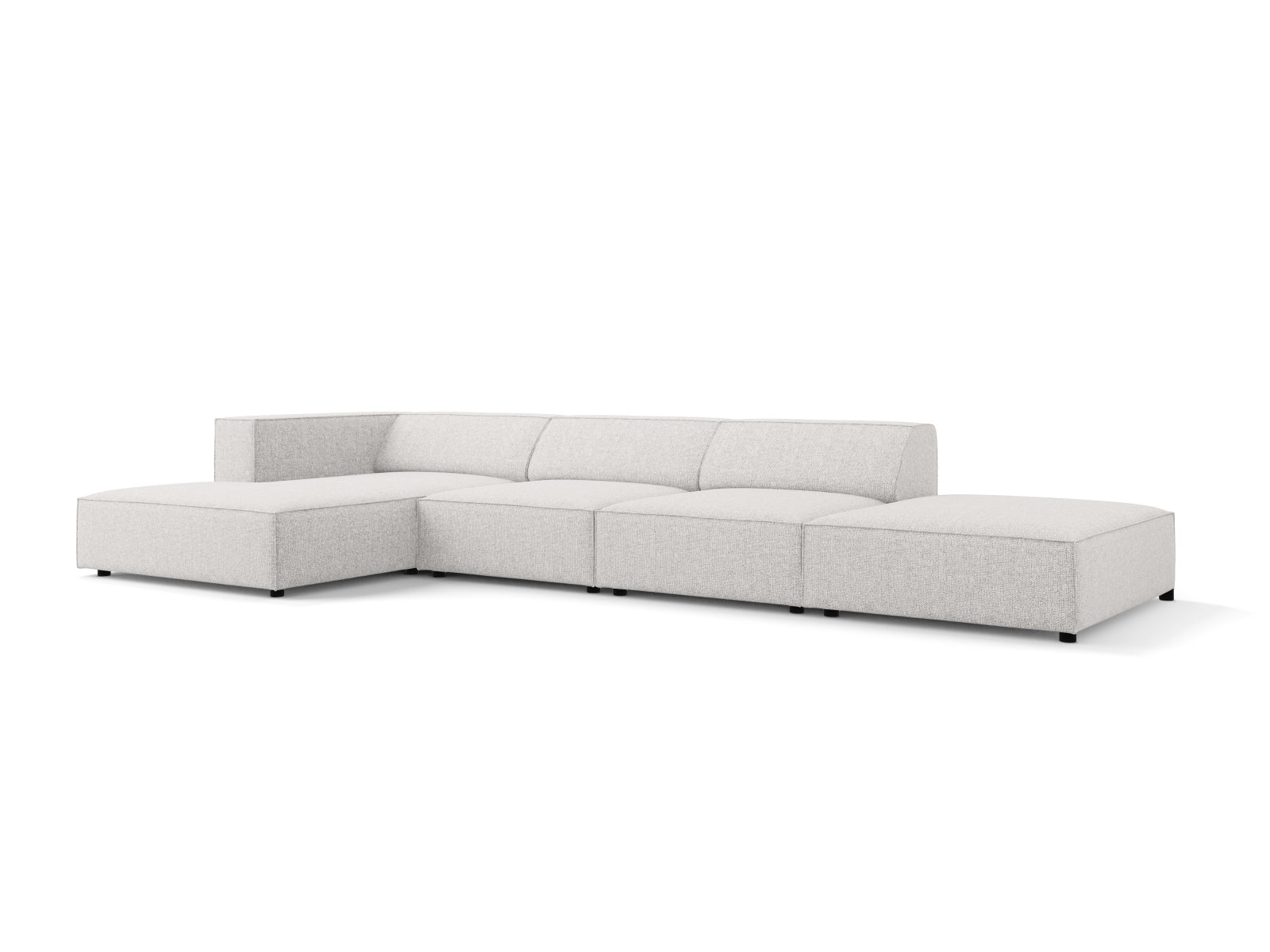 Arendal Ecksofa links 5 Sitzer in Light Grey präsentiert im Onlineshop von KAQTU Design AG. Ecksofa links ist von Cosmopolitan Design