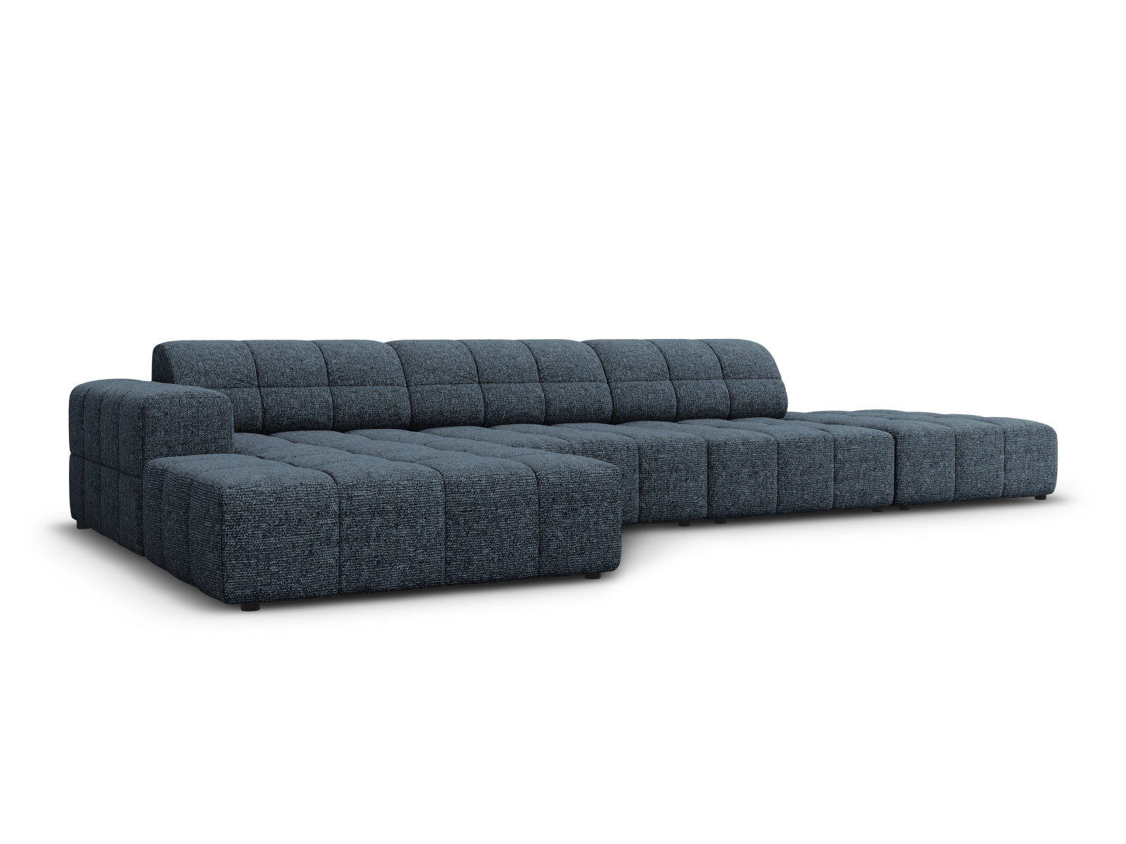 Chicago Ecksofa links 5 Sitzer 166cm in Royal Blue präsentiert im Onlineshop von KAQTU Design AG. Ecksofa links ist von Cosmopolitan Design