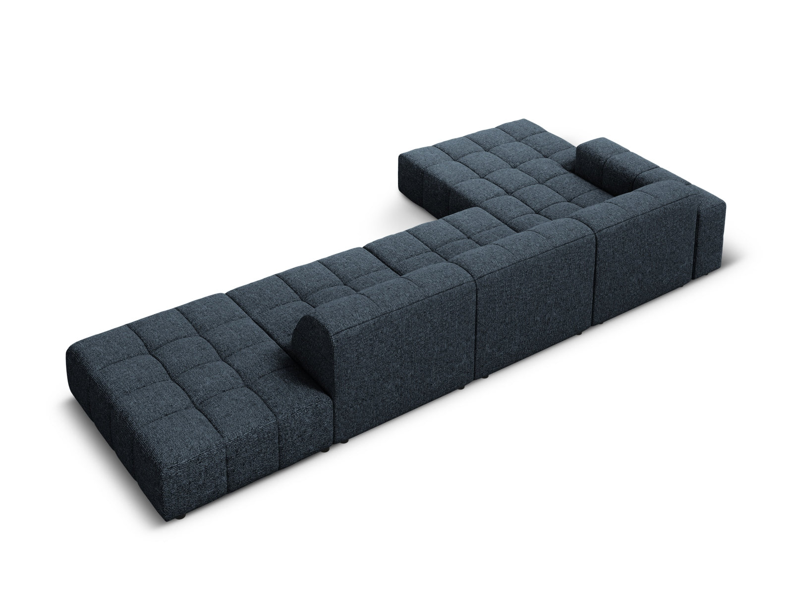 Chicago Ecksofa links 5 Sitzer 166cm in Royal Blue präsentiert im Onlineshop von KAQTU Design AG. Ecksofa links ist von Cosmopolitan Design
