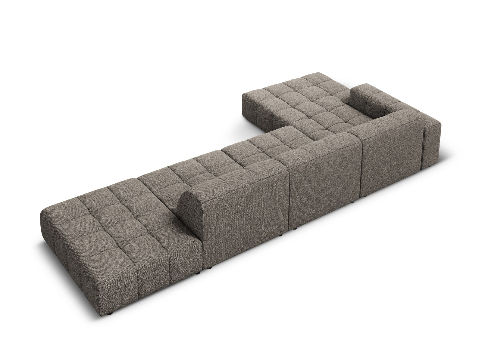 Chicago Ecksofa links 5 Sitzer 166cm in Grey präsentiert im Onlineshop von KAQTU Design AG. Ecksofa links ist von Cosmopolitan Design