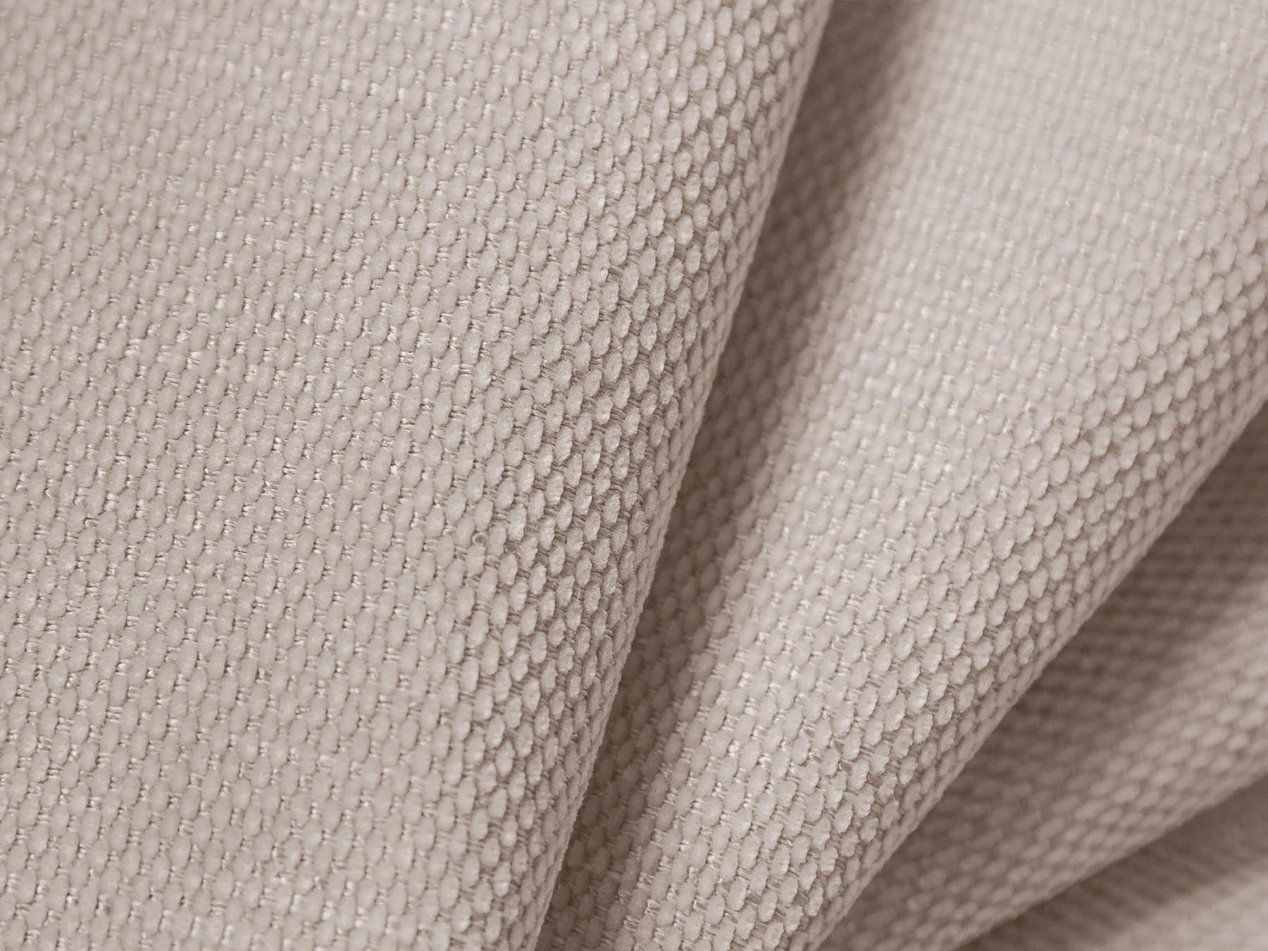 Modulares 5-Sitzer Ecksofa Moritz in Beige, linksseitig, ideal für entspannte Abende und modernes Wohndesign.