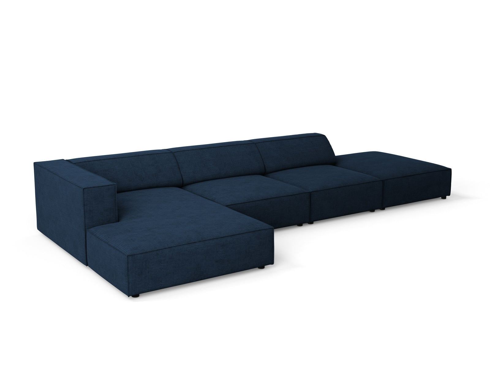 Arendal Ecksofa links 5 Sitzer in Royal Blue präsentiert im Onlineshop von KAQTU Design AG. Ecksofa links ist von Cosmopolitan Design