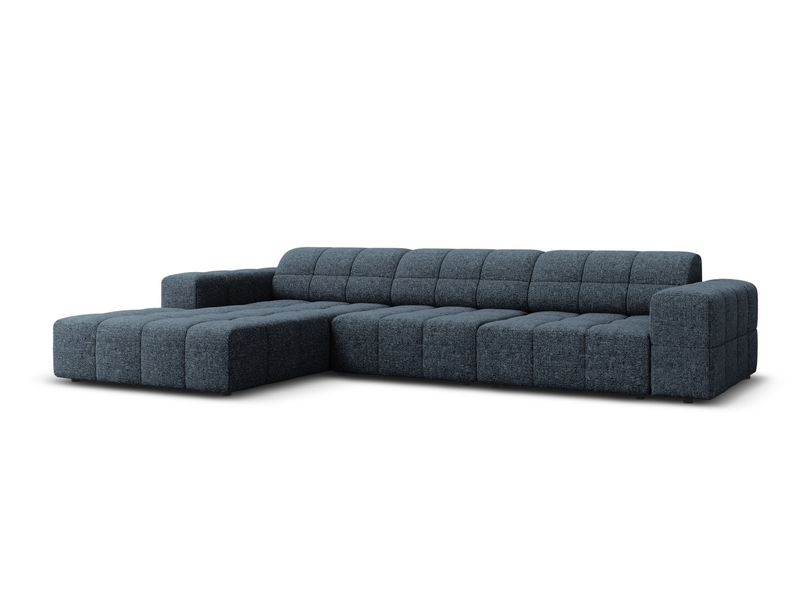 Chicago Ecksofa links 4 Sitzer 166cm in Royal Blue präsentiert im Onlineshop von KAQTU Design AG. Ecksofa links ist von Cosmopolitan Design