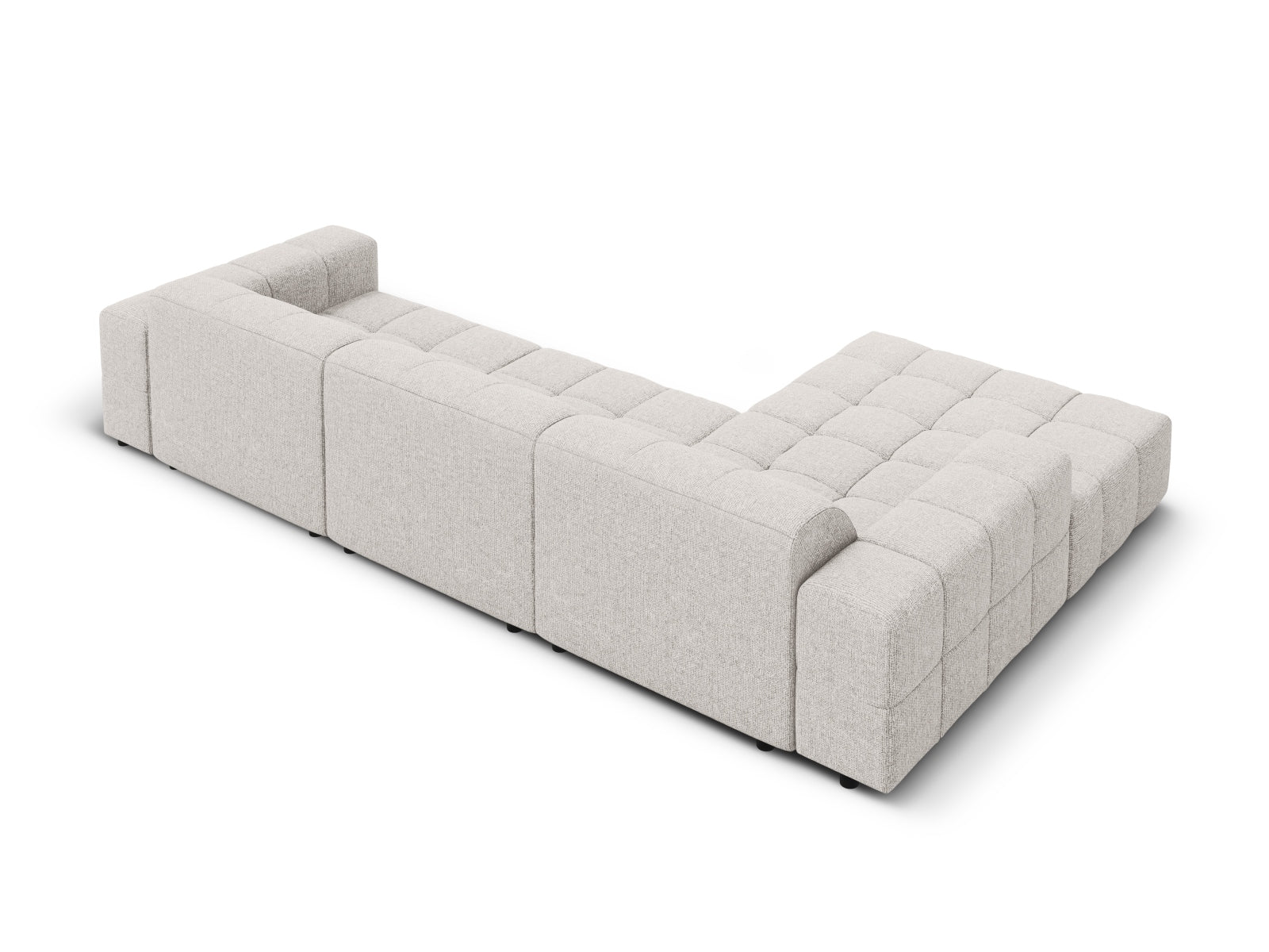 Chicago Ecksofa links 4 Sitzer 166cm in Light Grey präsentiert im Onlineshop von KAQTU Design AG. Ecksofa links ist von Cosmopolitan Design