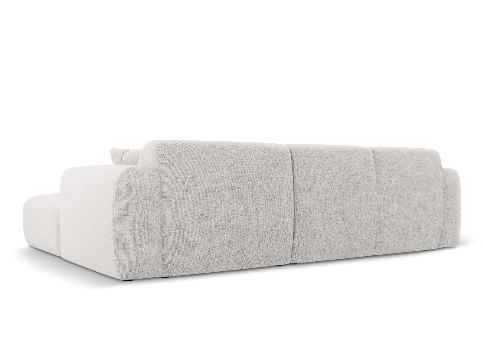 Nolio Ecksofa links 4 Sitzer 170cm in Light Grey präsentiert im Onlineshop von KAQTU Design AG. Ecksofa links ist von Cosmopolitan Design