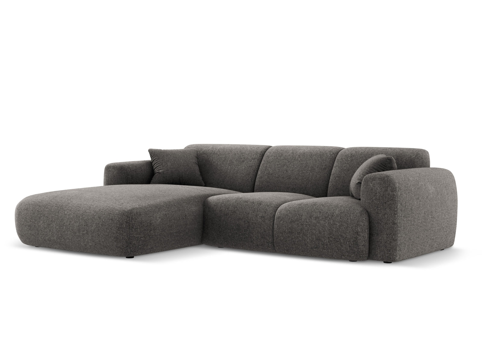 Nolio Ecksofa links 4 Sitzer 170cm in Grey präsentiert im Onlineshop von KAQTU Design AG. Ecksofa links ist von Cosmopolitan Design