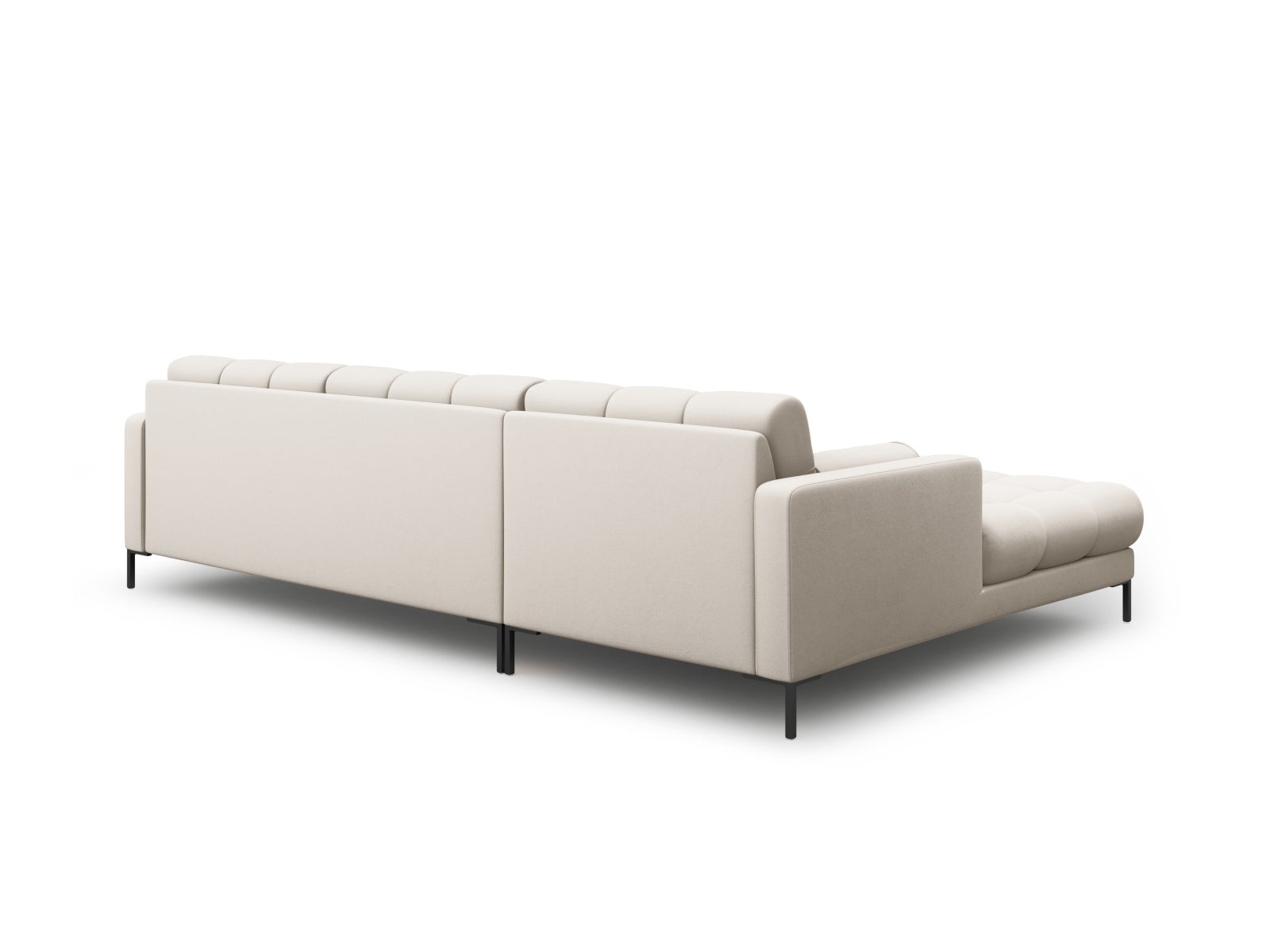 Stylisches 5-Sitzer Ecksofa links Bali von Cosmopolitan Design, ideal für gemütliche Abende und elegantes Wohndesign.