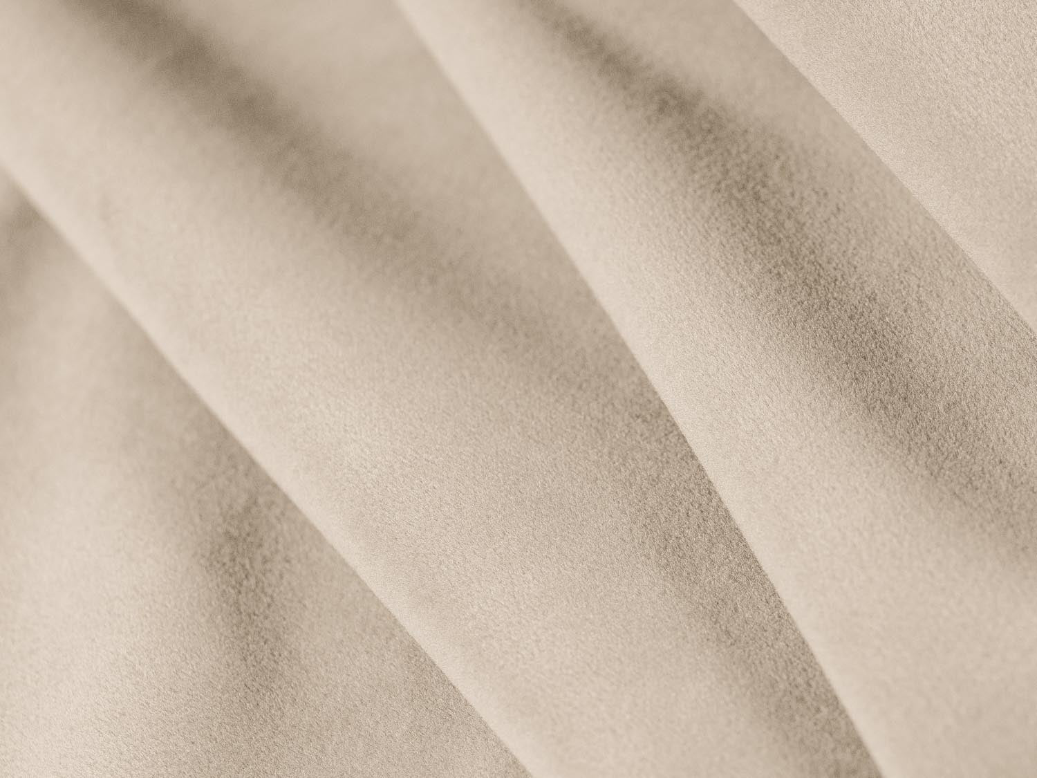 Mackay Velour links Ecksofa 4 Sitzer in Ecru präsentiert im Onlineshop von KAQTU Design AG. Ecksofa links ist von Cosmopolitan Design