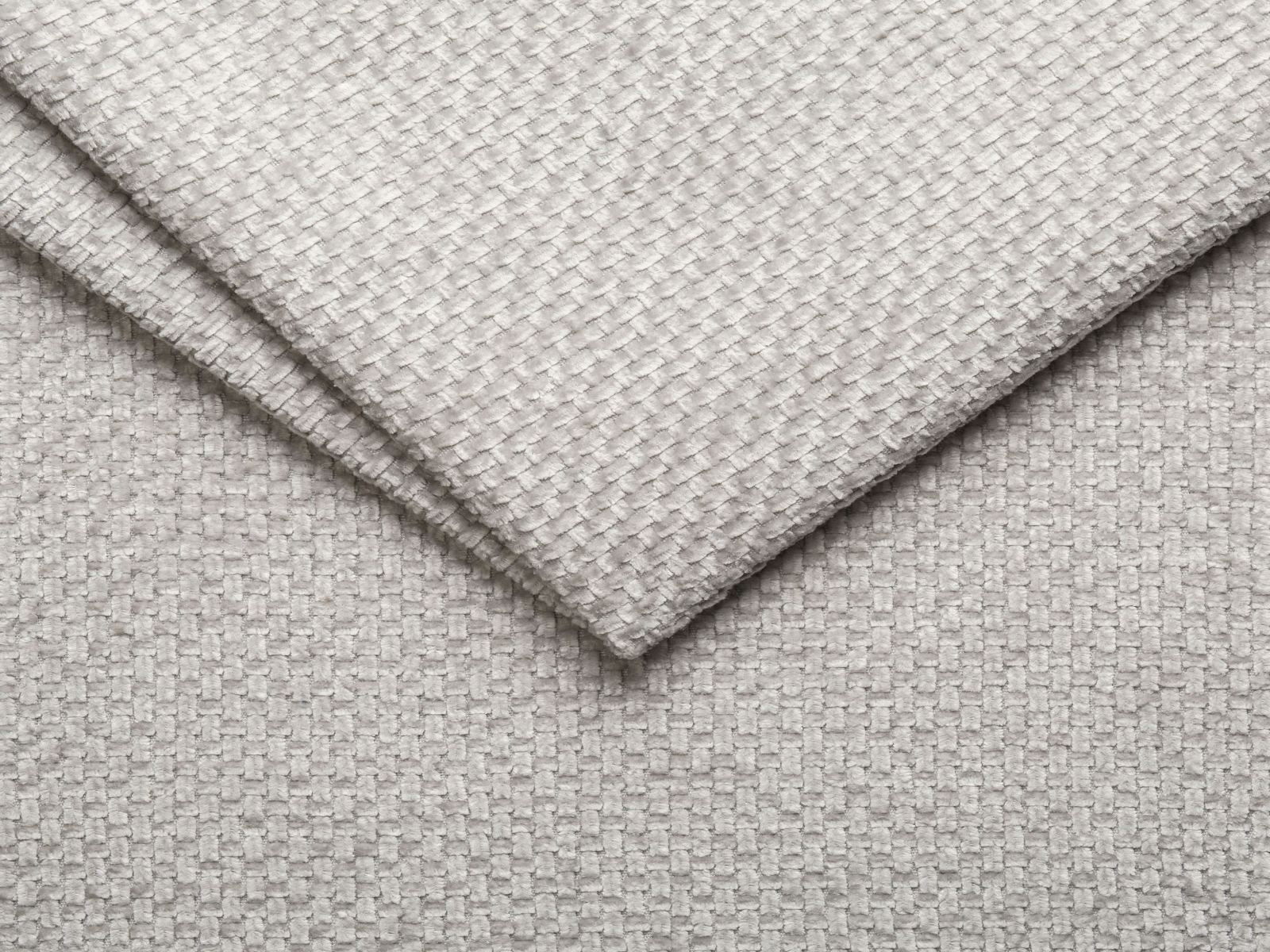 Stilvolles 3-Sitzer Ecksofa links Aveiro in edlem Silver-Eden, perfekt für entspannte Stunden und modernes Interieur.