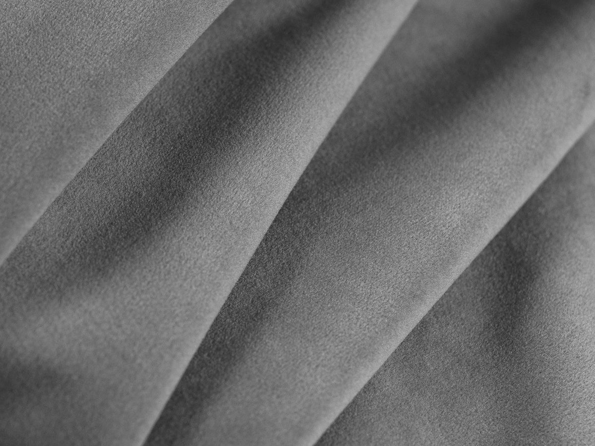 Strino Velour Modular Ecksofa links 3 Sitzer in Grey-Salvador präsentiert im Onlineshop von KAQTU Design AG. L-Sofa links ist von Cosmopolitan Design