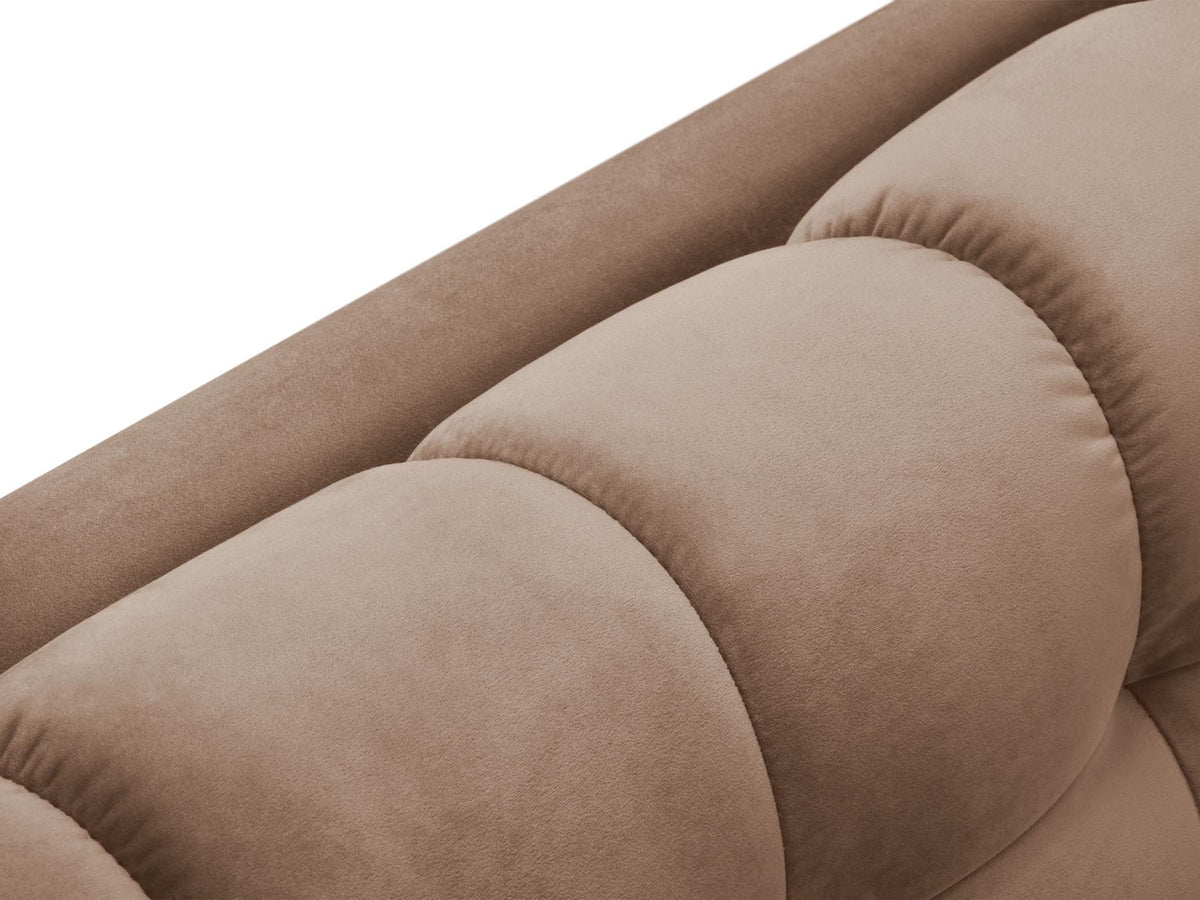 5-Sitzer Ecksofa links Bali in Beige-Bluvel präsentiert im Onlineshop von KAQTU Design AG. Ecksofa links ist von Cosmopolitan Design