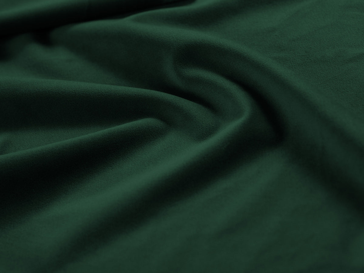 Vienna Velour Ecksofa links 5 Sitzer 170cm in Bottle Green/Schwarz-Bluvel präsentiert im Onlineshop von KAQTU Design AG. Ecksofa links ist von Cosmopolitan Design