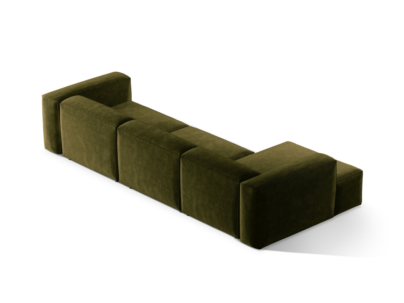 Erleben Sie das stilvolle Bergamo Modulare Ecksofa links 4 Sitzer von Cosmopolitan Design – ideal für Ihr modernes Wohnzimmer und entspannte Abende!