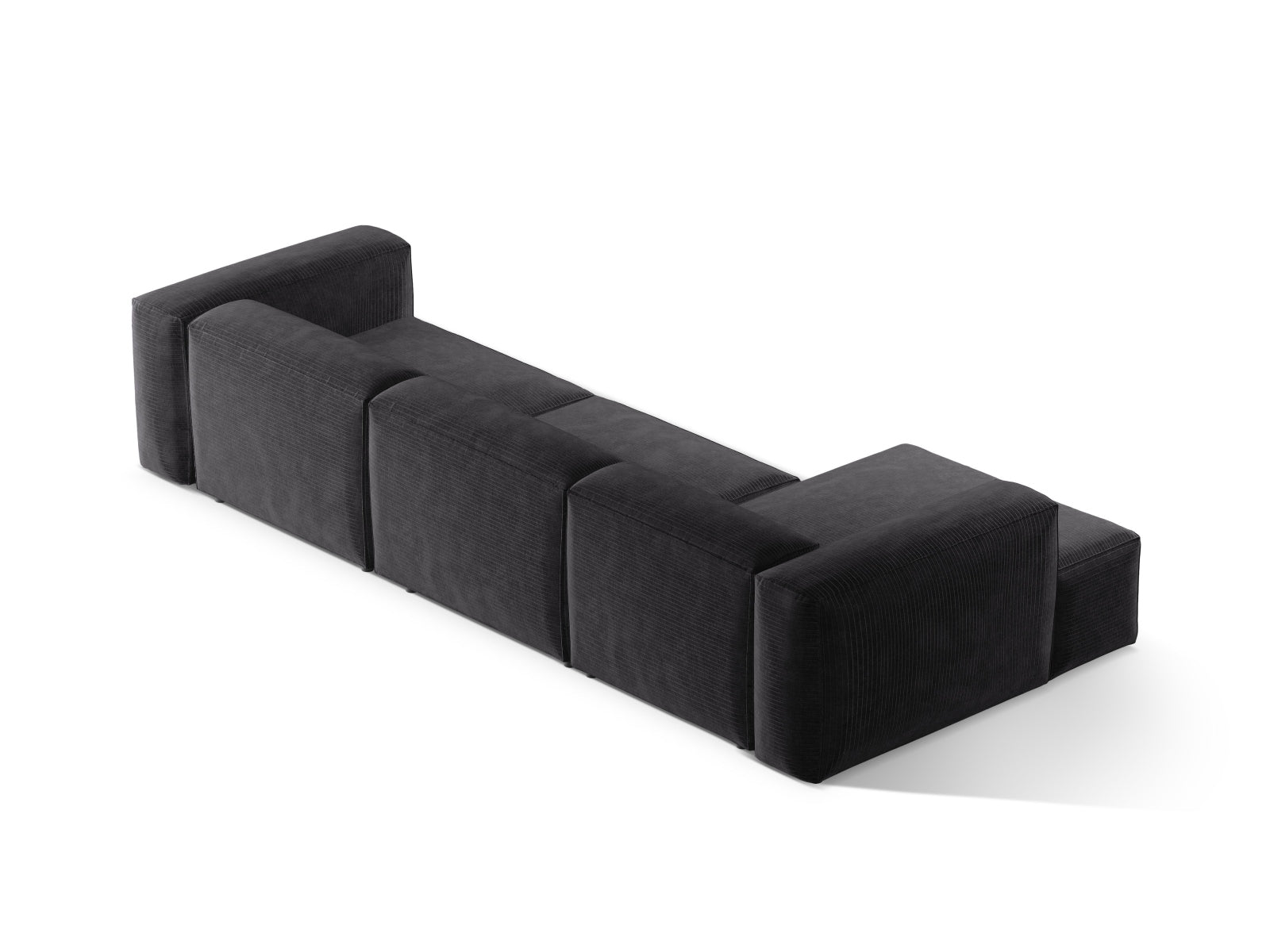 Entdecken Sie das elegante Bergamo Modulare Ecksofa links 4 Sitzer von Cosmopolitan Design – perfekt für Ihr modernes Zuhause und gemütliche Stunden!