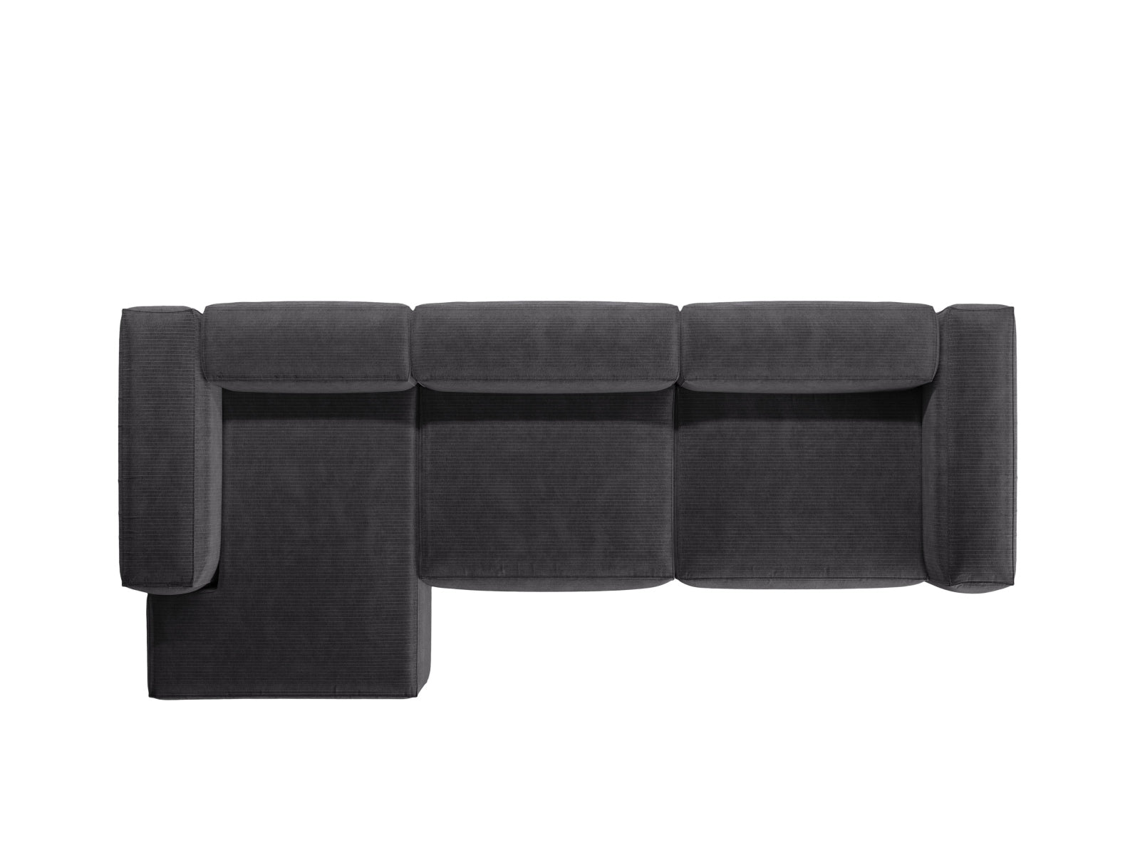 Erleben Sie das stilvolle Bergamo Modulare Ecksofa links 4 Sitzer von Cosmopolitan Design – ideal für Ihr modernes Wohnzimmer und entspannte Abende!
