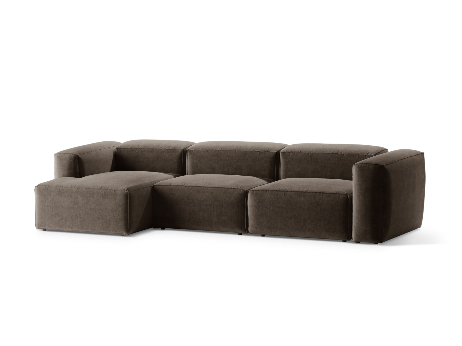 Erleben Sie das stilvolle Bergamo Modulare Ecksofa links 4 Sitzer von Cosmopolitan Design – ideal für Ihr modernes Wohnzimmer und entspannte Abende!
