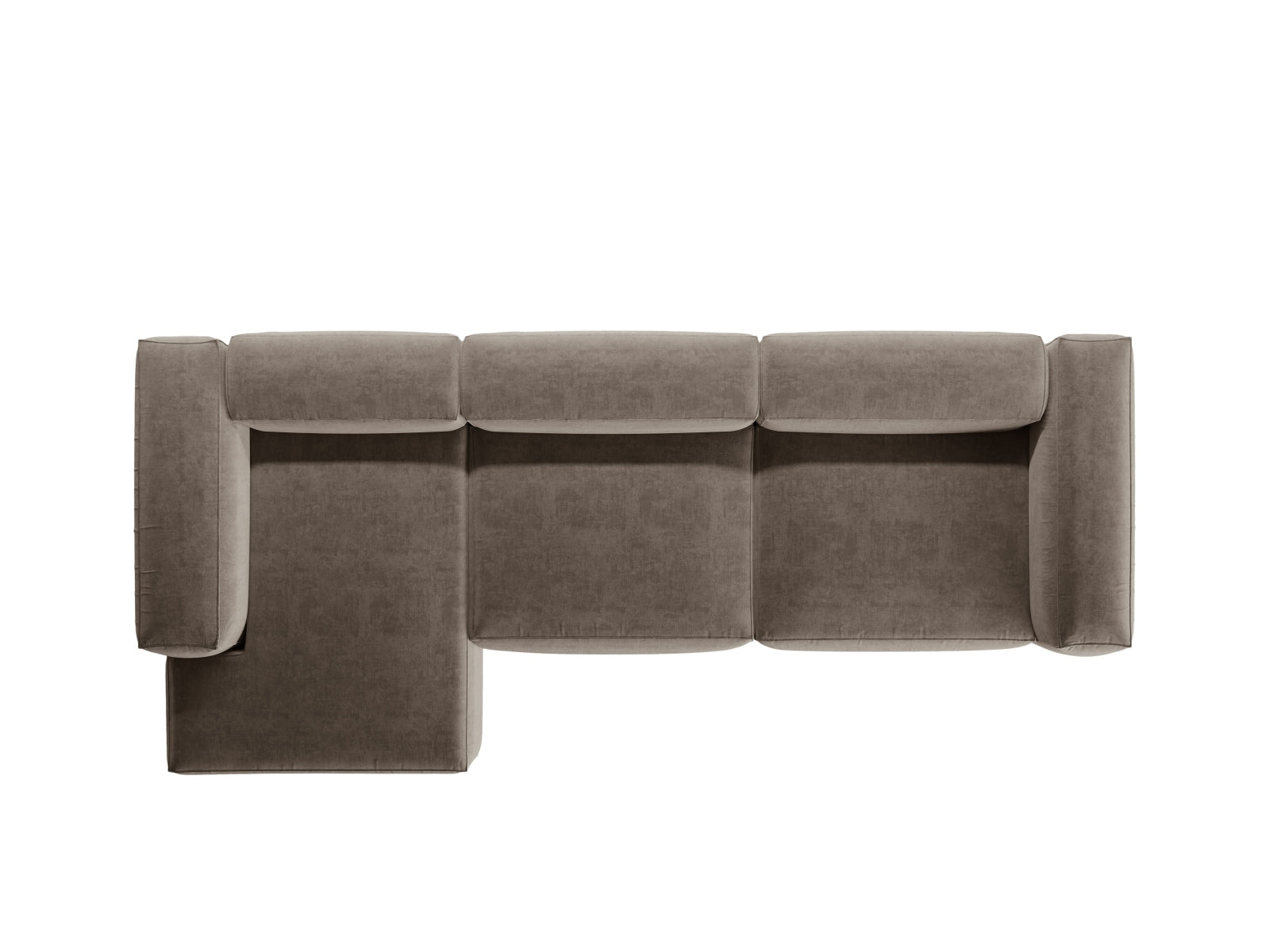 Erleben Sie das stilvolle Bergamo Modulare Ecksofa links 4 Sitzer von Cosmopolitan Design – ideal für Ihr modernes Wohnzimmer und entspannte Abende!