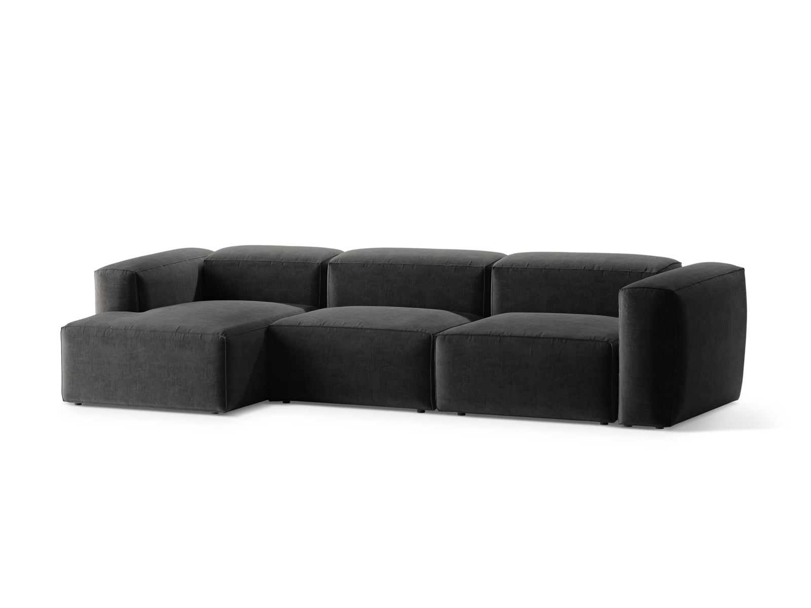 Erleben Sie das stilvolle Bergamo Modulare Ecksofa links 4 Sitzer von Cosmopolitan Design – ideal für Ihr modernes Wohnzimmer und entspannte Abende!