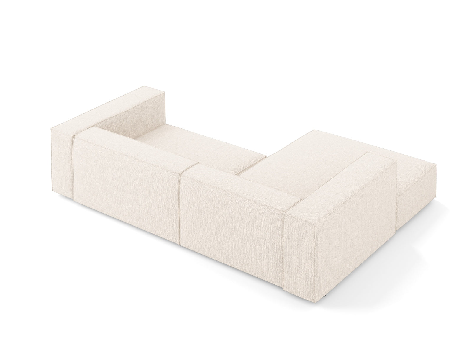 Arendal Ecksofa links 3 Sitzer in Light Beige präsentiert im Onlineshop von KAQTU Design AG. Ecksofa links ist von Cosmopolitan Design