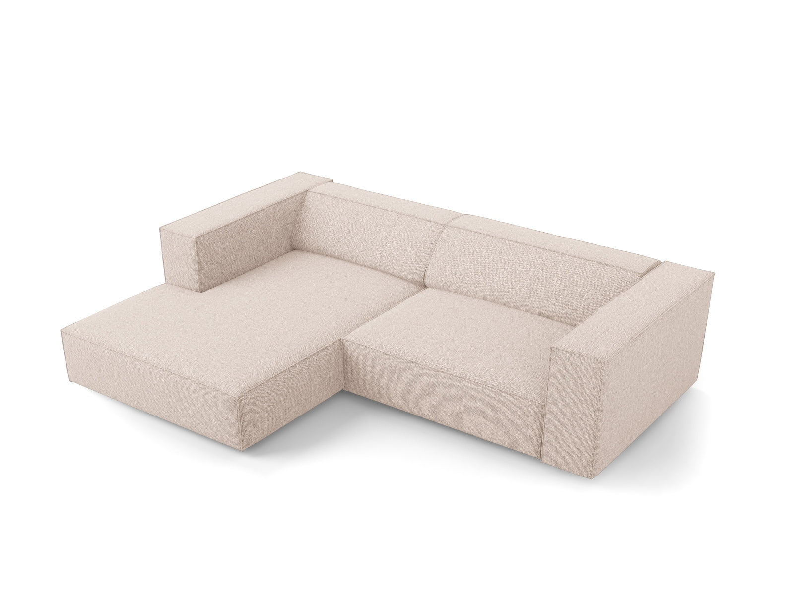 Arendal Ecksofa links 3 Sitzer in Beige präsentiert im Onlineshop von KAQTU Design AG. Ecksofa links ist von Cosmopolitan Design