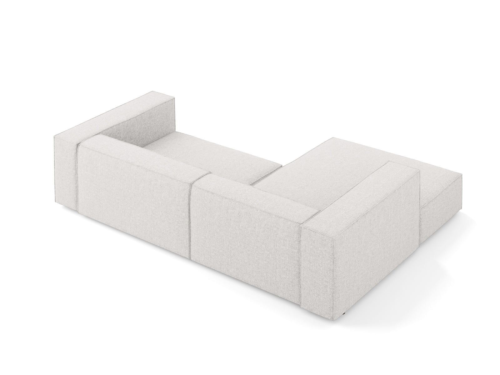 Arendal Ecksofa links 3 Sitzer in Light Grey präsentiert im Onlineshop von KAQTU Design AG. Ecksofa links ist von Cosmopolitan Design