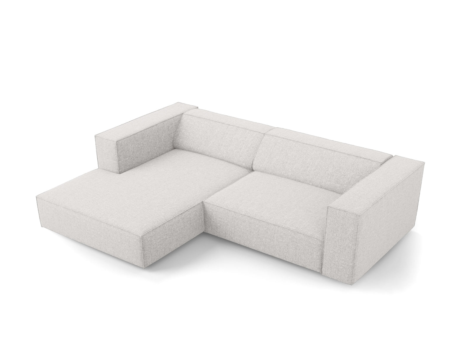 Arendal Ecksofa links 3 Sitzer in Light Grey präsentiert im Onlineshop von KAQTU Design AG. Ecksofa links ist von Cosmopolitan Design