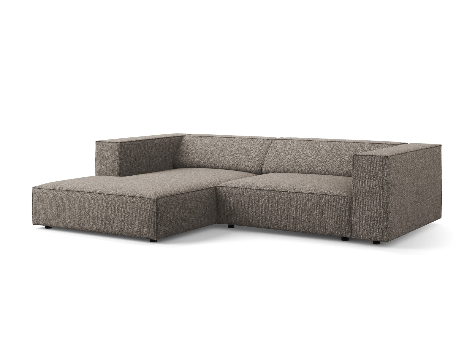 Arendal Ecksofa links 3 Sitzer in Grey präsentiert im Onlineshop von KAQTU Design AG. Ecksofa links ist von Cosmopolitan Design