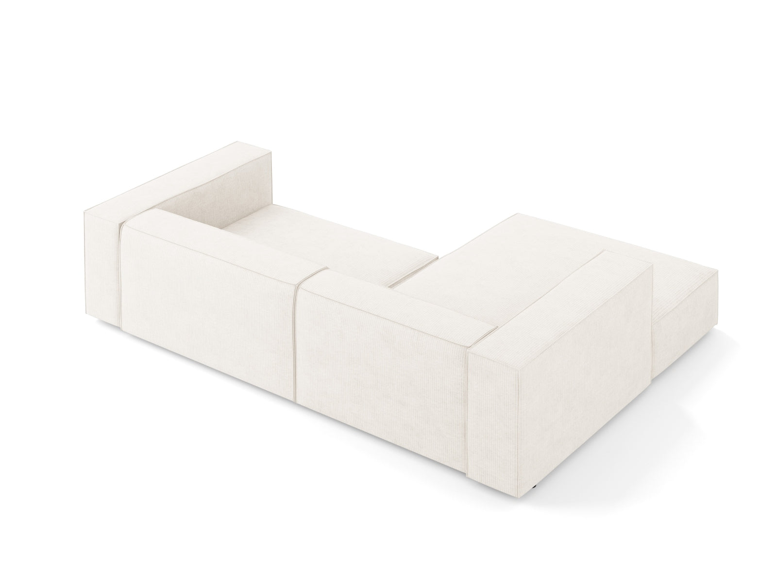 Arendal Ecksofa links 3 Sitzer in Ivory präsentiert im Onlineshop von KAQTU Design AG. Ecksofa links ist von Cosmopolitan Design
