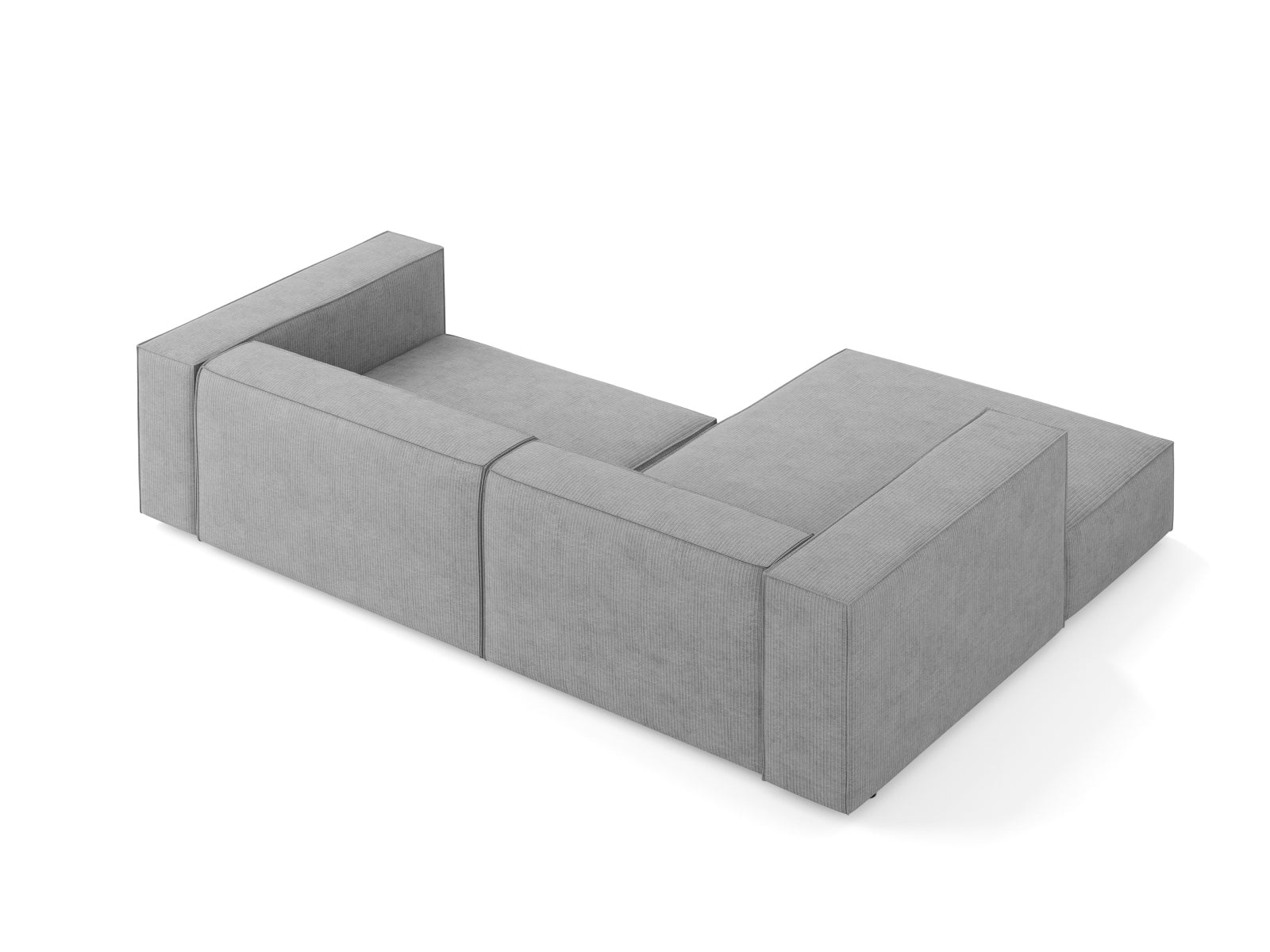Arendal Ecksofa links 3 Sitzer in Dark Grey präsentiert im Onlineshop von KAQTU Design AG. Ecksofa links ist von Cosmopolitan Design