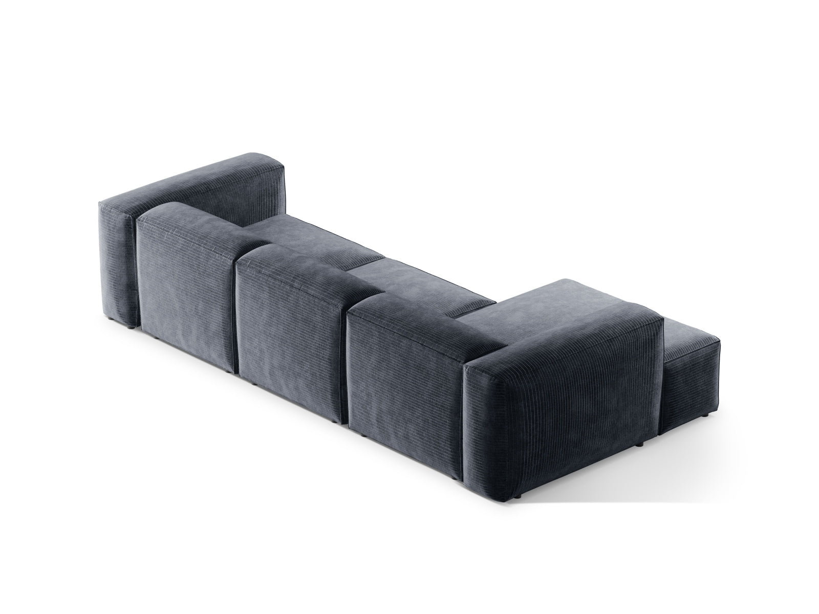 Entdecken Sie das elegante Bergamo Modulare Ecksofa links 3 Sitzer von Cosmopolitan Design – perfekt für Ihr modernes Zuhause und gemütliche Stunden!