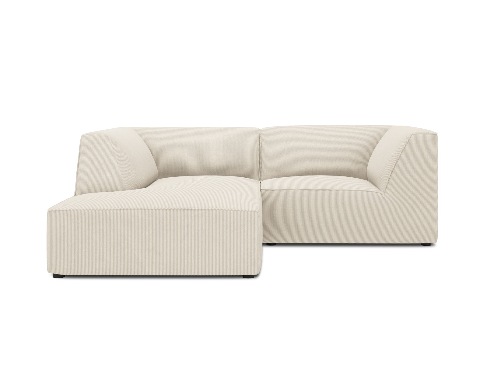 Oslo Modulares Ecksofa links 3 Sitzer in Light Beige präsentiert im Onlineshop von KAQTU Design AG. Ecksofa links ist von Cosmopolitan Design