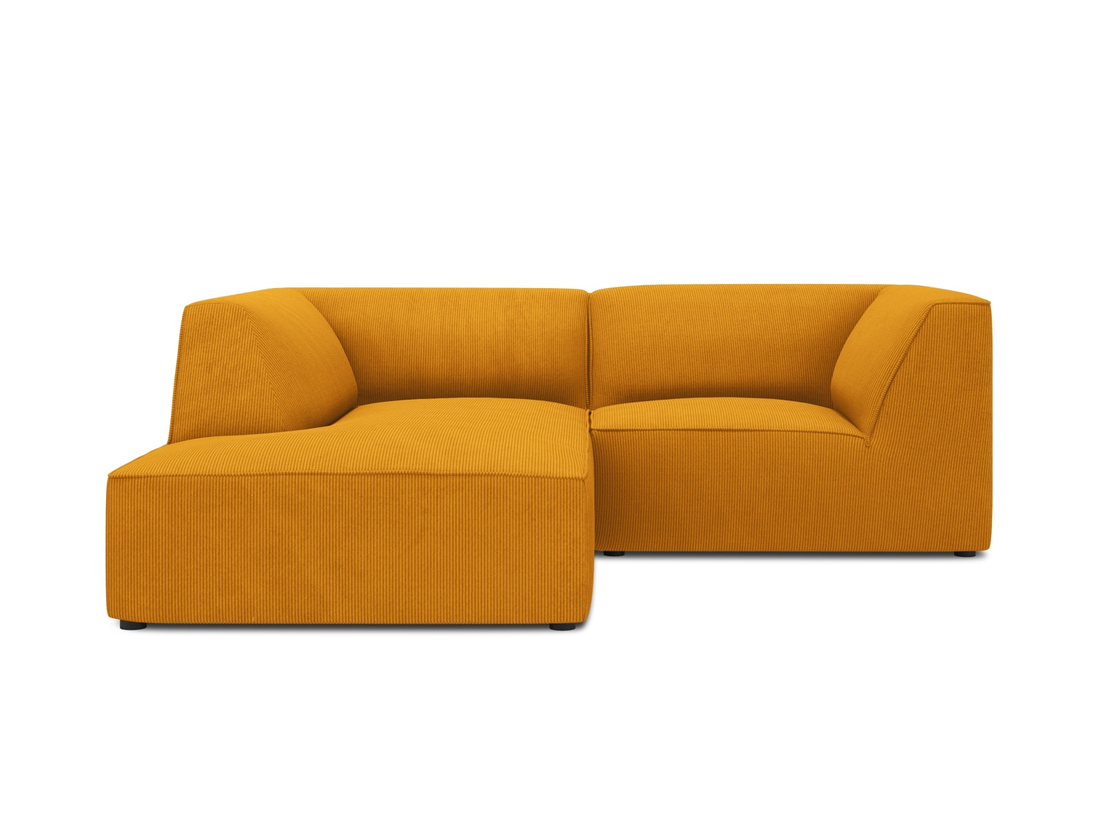 Oslo Modulares Ecksofa links 3 Sitzer in Yellow präsentiert im Onlineshop von KAQTU Design AG. Ecksofa links ist von Cosmopolitan Design