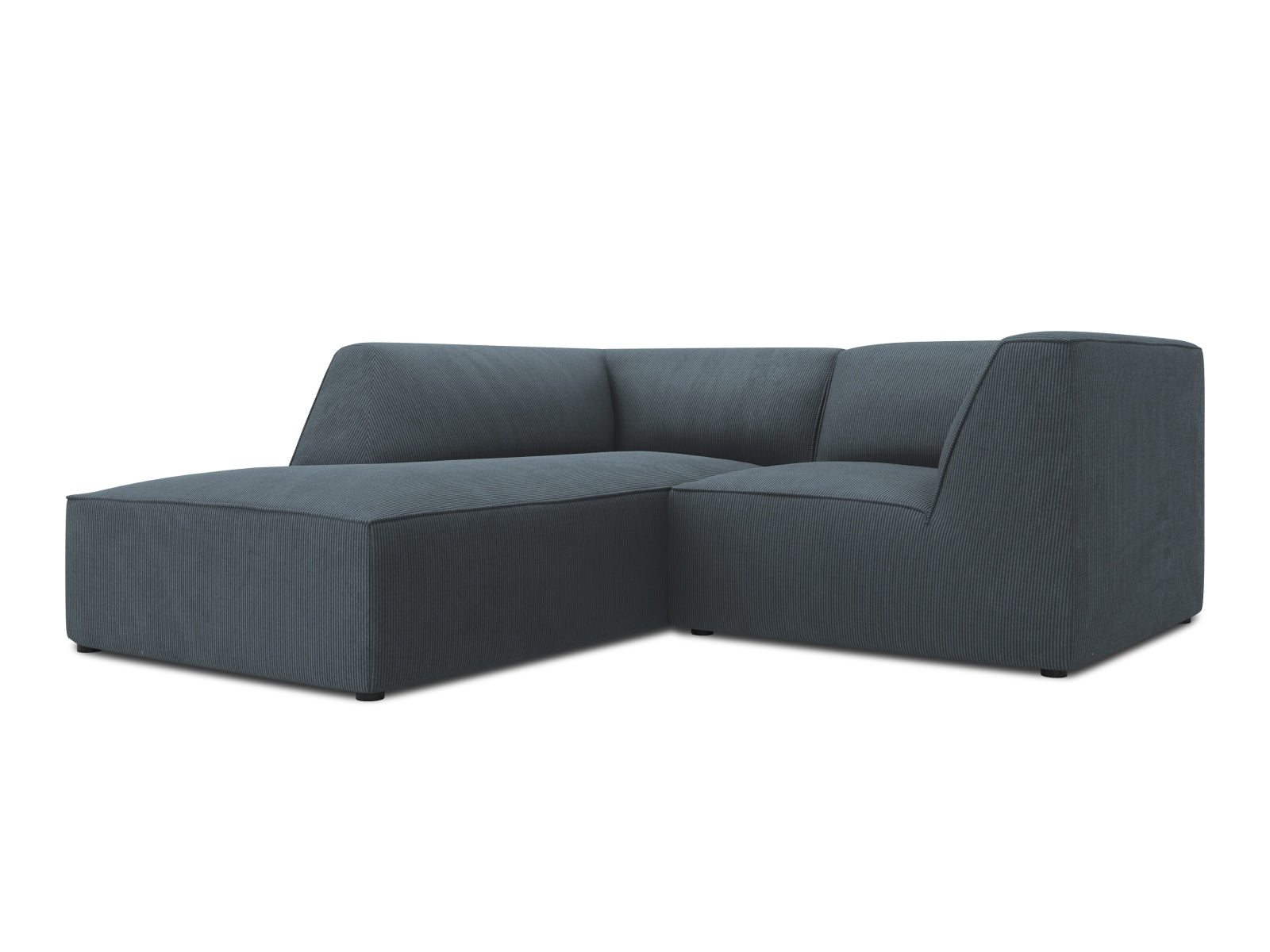 Oslo Modulares Ecksofa links 3 Sitzer in Blue präsentiert im Onlineshop von KAQTU Design AG. Ecksofa links ist von Cosmopolitan Design