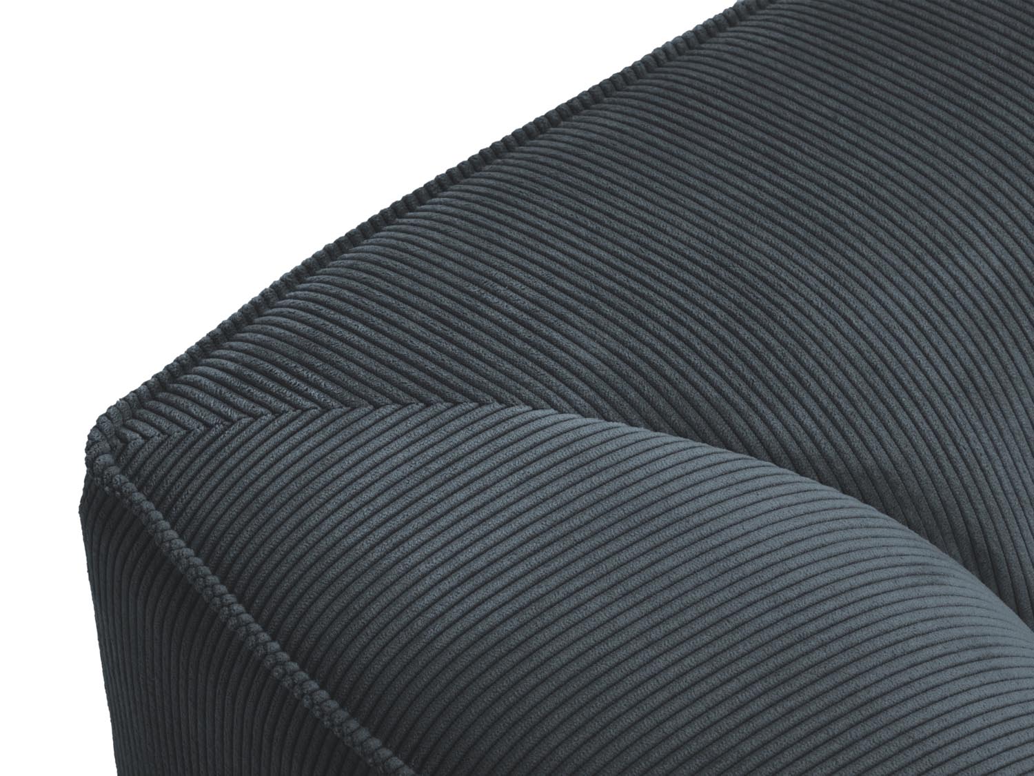 Oslo Modulares Ecksofa links 3 Sitzer in Blue präsentiert im Onlineshop von KAQTU Design AG. Ecksofa links ist von Cosmopolitan Design