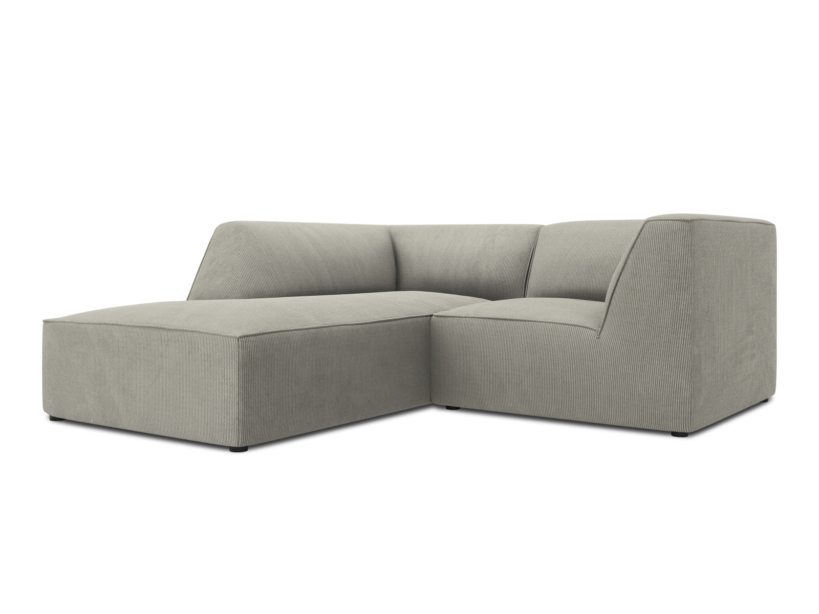 Oslo Modulares Ecksofa links 3 Sitzer in Light Grey präsentiert im Onlineshop von KAQTU Design AG. Ecksofa links ist von Cosmopolitan Design