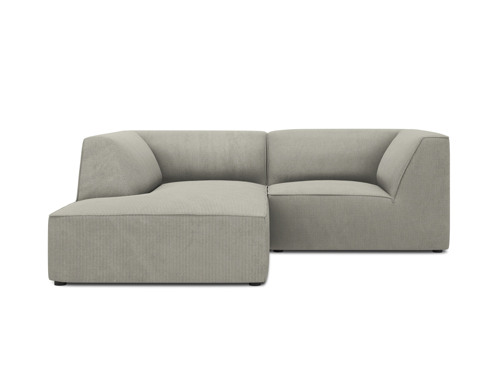 Oslo Modulares Ecksofa links 3 Sitzer in Light Grey präsentiert im Onlineshop von KAQTU Design AG. Ecksofa links ist von Cosmopolitan Design