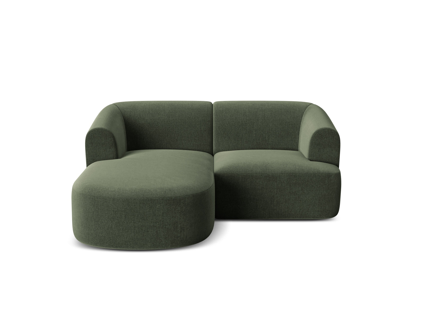 Entdecken Sie das stilvolle Campi Velour Modular Ecksofa links 3 Sitzer von Cosmopolitan Design – perfekt für Ihr modernes Wohnzimmer, flexibel und bequem.