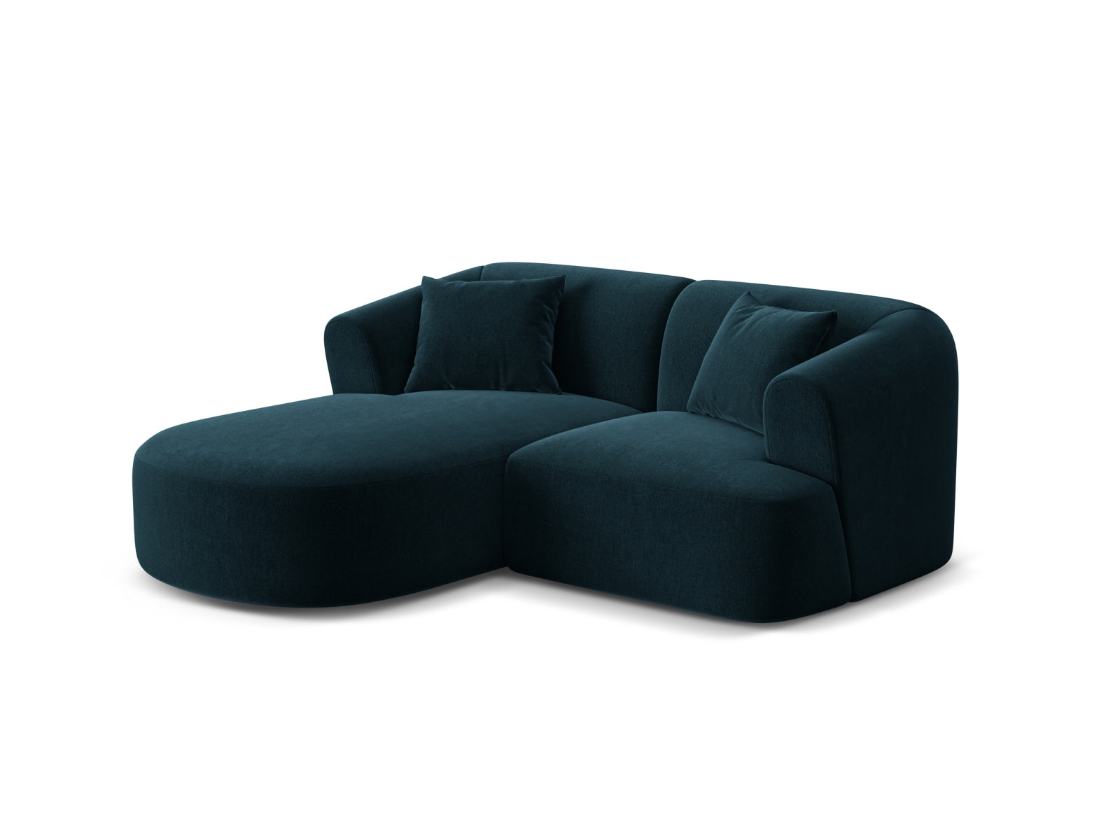 Erleben Sie das elegante Campi Velour Modular Ecksofa links 3 Sitzer von Cosmopolitan Design – ideal für Ihr modernes Zuhause, vielseitig und komfortabel.